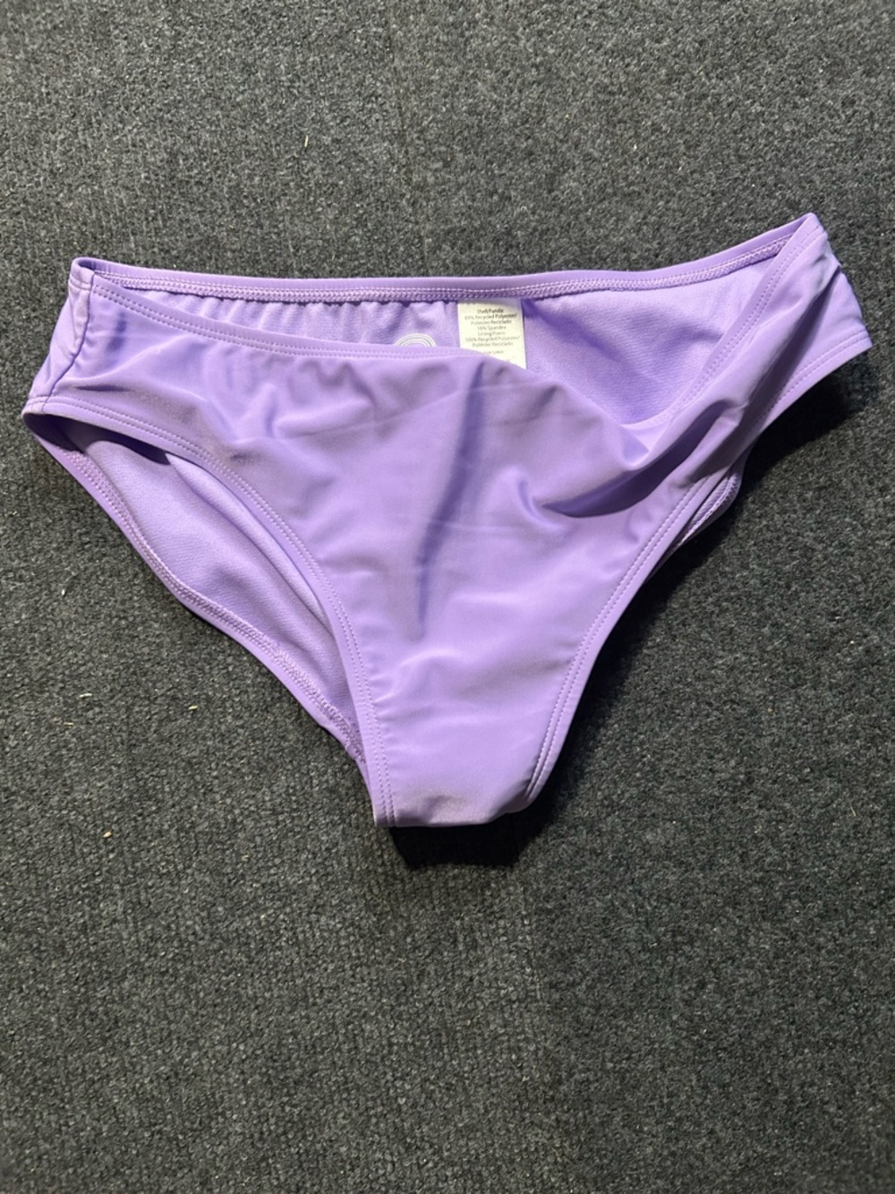 Lilac Bikini Bottoms - Solid Purple Swimwear
